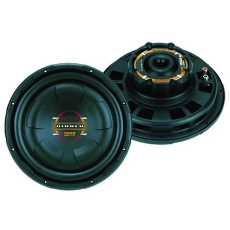 Boss Audio Boss Audio Systems AVA-D12F Diablo 12 in. 1000 Watt Flat 4 Ohm Subwoofer AVA-D12F